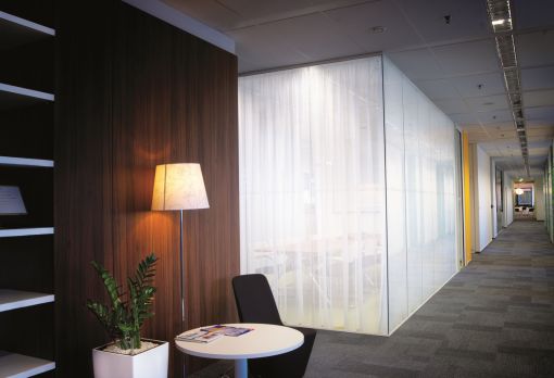 Cloison amovible P85 Epure by Qovans