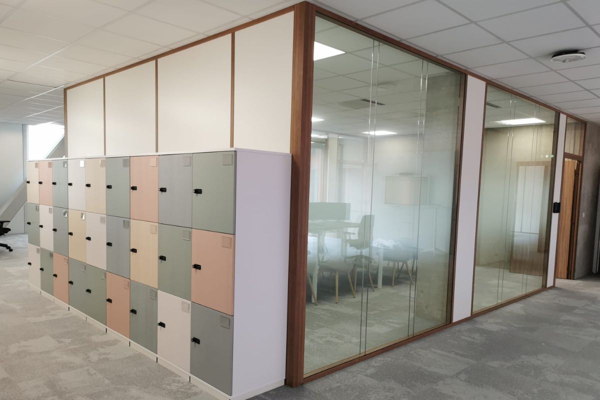 Cloison amovible Qovans avec sublimation